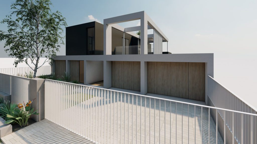 Cianci Residence-Leederville-Superseed Architecture-02 Cianci Residence-Leederville-Superseed Architecture-02-Square framed garage