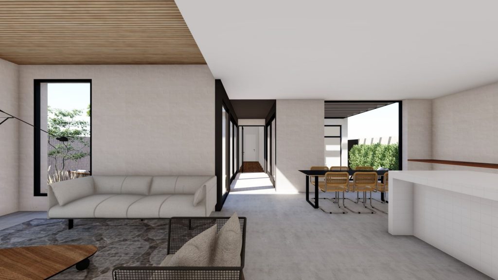 Coode St Residence-Bayswater-Superseed Architecture-14 Coode St Residence-Bayswater-Superseed Architecture-14-bagged brick interior