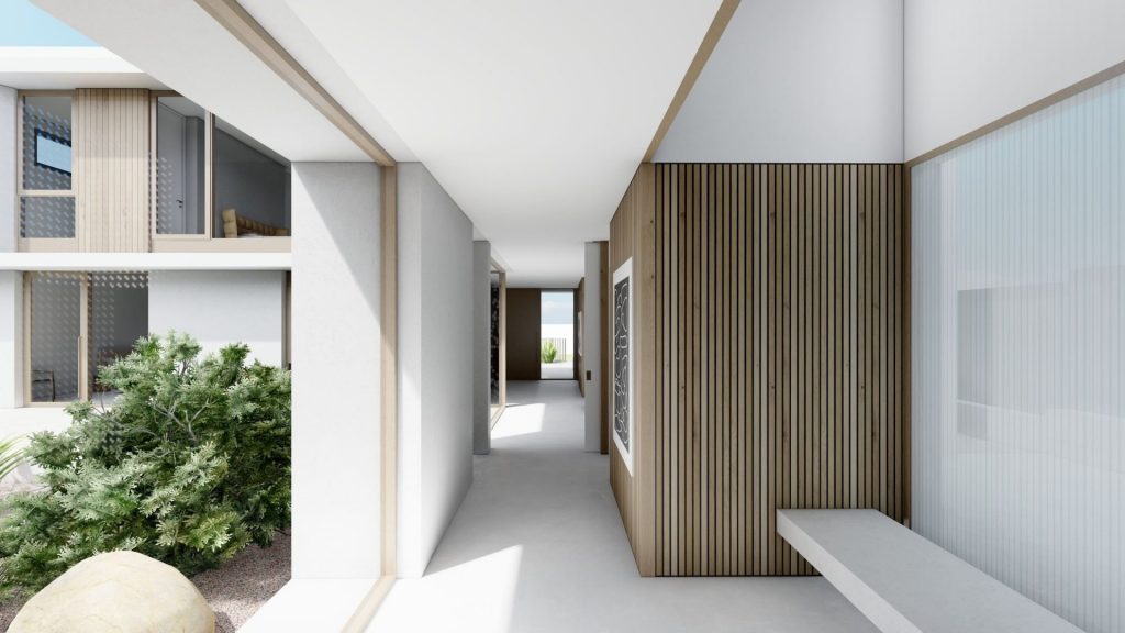 Dalkeith Residence-Superseed Architecture-29 Dalkeith Residence-Superseed Architecture-29-timber batten wall feature hallway
