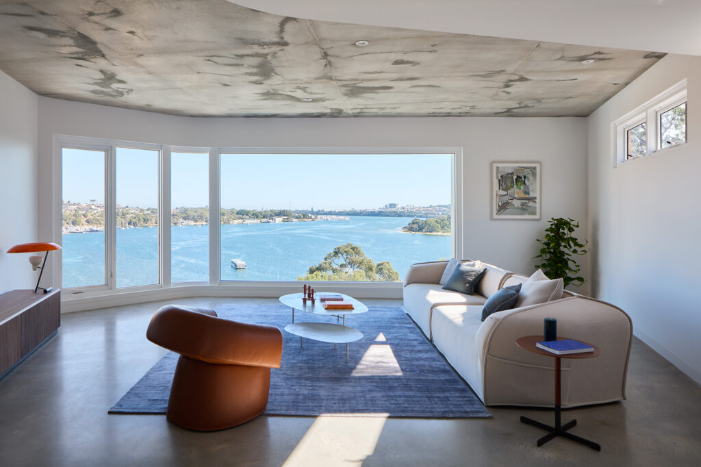 Infinity Views-Bicton-Superseed Architecture-333 Infinity Views-Bicton-Superseed Architecture-333-Games Room Concrete Soffit River View