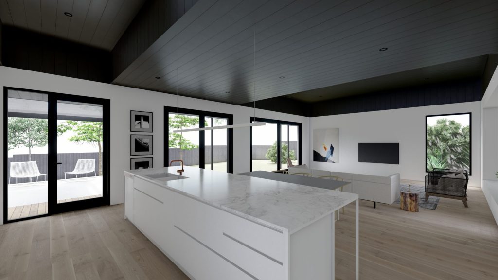 Loo Neville Residence-Floreat-Superseed Architecture-05 Loo Neville Residence-Floreat-Superseed Architecture-05-black ceiling modern addition