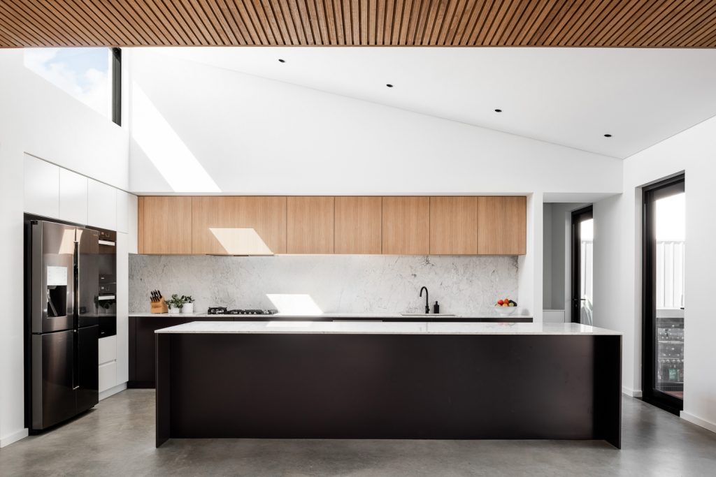 Muniz Residence-Floreat-Superseed Architecture-43 Muniz Residence-Floreat-Superseed Architecture-43-Modern Kitchen Timber Ceiling