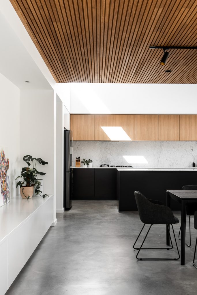 Muniz Residence-Floreat-Superseed Architecture-48 Muniz Residence-Floreat-Superseed Architecture-48-Modern Kitchen Black Stone Timber