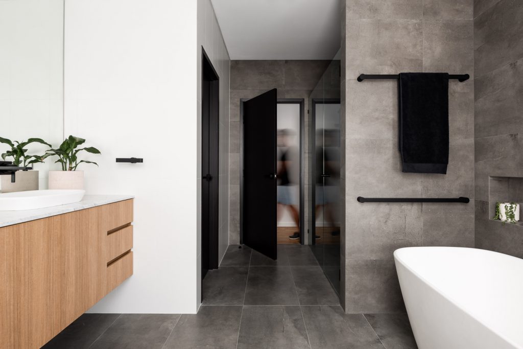 Muniz Residence-Floreat-Superseed Architecture-84 Muniz Residence-Floreat-Superseed Architecture-84-Monochrome Bathroom