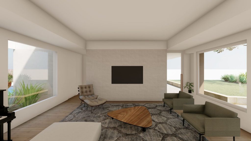 Sim Residence-Salter Point-Superseed Architecture-07 Sim Residence-Salter Point-Superseed Architecture-07-living room brick feature wall