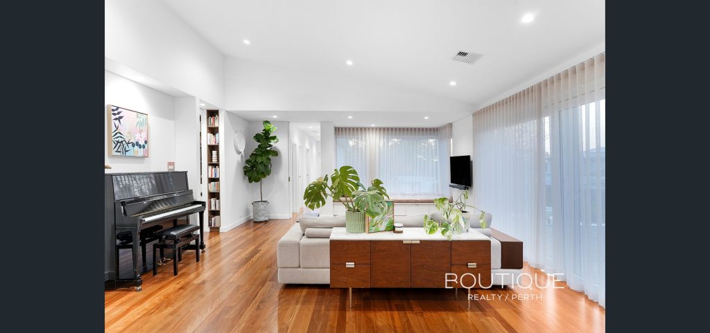McGregor Residence-Floreat-Superseed Architecture-13 McGregor Residence-Floreat-Superseed Architecture-13-living room bookshelf niche