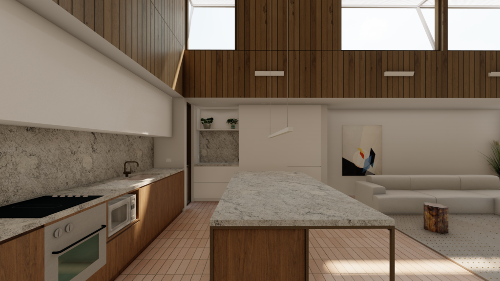 Laneyrie Residence-Shenton Park-Superseed Architecture-06 Laneyrie Residence-Shenton Park-Superseed Architecture-06-Kitchen Clerestory Windows