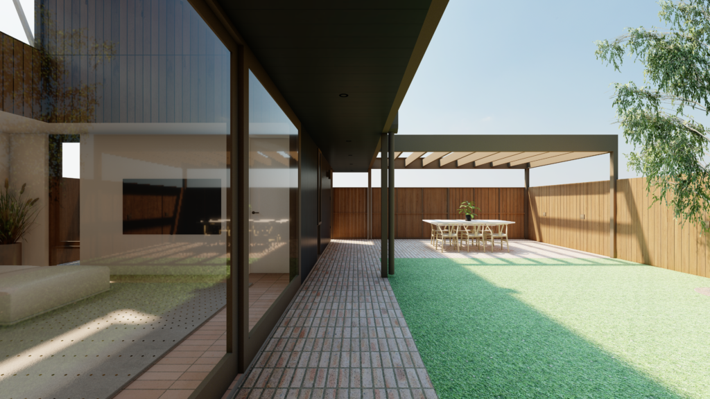 Laneyrie Residence-Shenton Park-Superseed Architecture-14 Laneyrie Residence-Shenton Park-Superseed Architecture-14-Exterior Courtyard-Alfresco